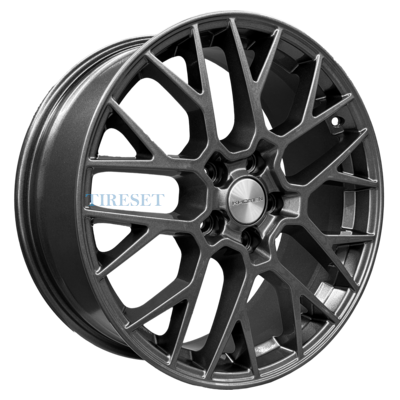 Диски Khomen Wheels 7x18/5x112 ET43 D57,1 KHW1818 (Kodiaq/Tiguan/Audi Q3) Gray на tireset.ru