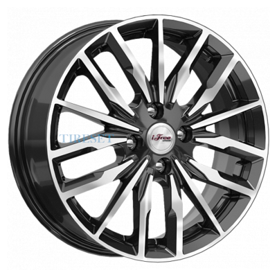 iFree 6x16/4x100 ET37 D60,1 Миконос Блэк Джек