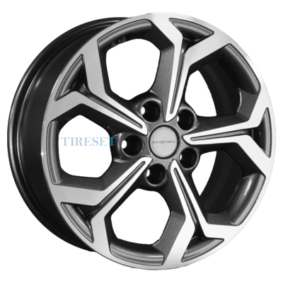 Khomen Wheels 6,5x16/5x114,3 ET43 D67,1 KHW1606 (Huyndai/Kia) Gray-FP