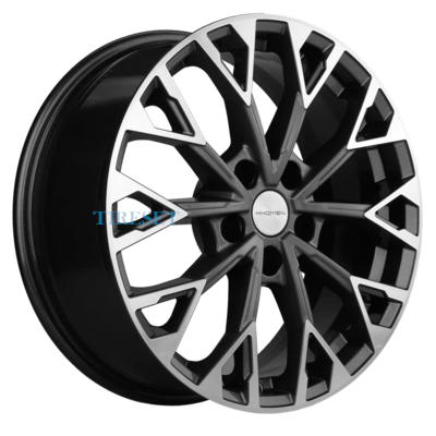 Khomen Wheels 7x17/5x108 ET50 D63,3 KHW1718 (Kuga/Focus/Volvo XC40/XC70) Gray-FP