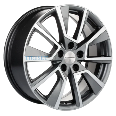 Khomen Wheels 7x18/5x108 ET40 D60,1 KHW1802 (Chery Tiggo) Gray-FP