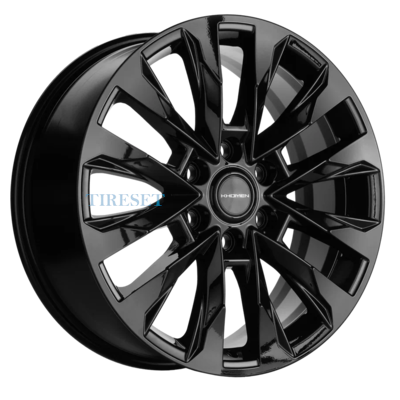 Khomen Wheels 8x20/6x139,7 ET-25 D106,1 KHW2010 (LC Prado) Black