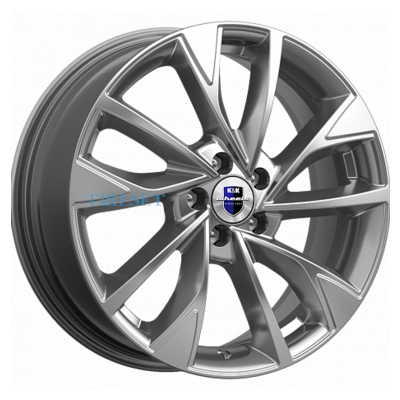 Диски KиK 7x17/5x105 ET38 D56,6 Роквуд (КС900) Дарк платинум на tireset.ru