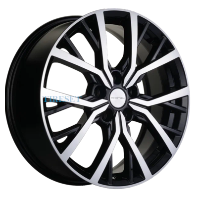 Диски Khomen Wheels 7x18/5x108 ET36 D65,1 KHW1806 (Exeed TXL) Black-FP на tireset.ru
