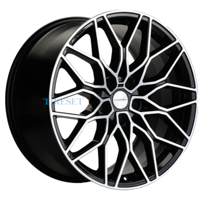 Диски Khomen Wheels 8,5x19/5x114,3 ET35 D60,1 KHW1902 (RAV4) Black-FP на tireset.ru