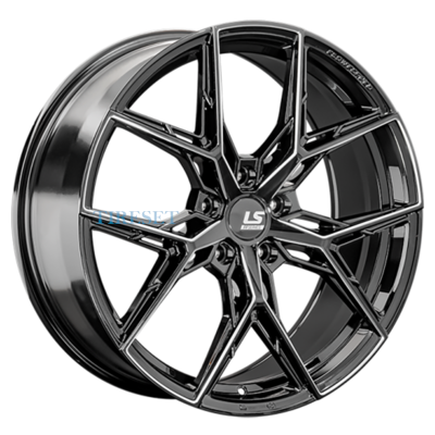 LS FlowForming 8,5x20/5x114,3 ET30 D60,1 RC82 BK+SSF (конус)