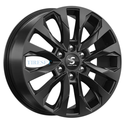 Диски Premium Series 8x20/6x139,7 ET60 D95,1 КР007 (Land Cruiser 300) Fury black на tireset.ru