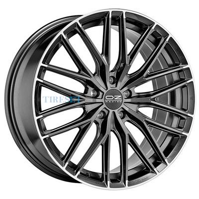 OZ 8,5x19/5x114,3 ET35 D75 Gran Turismo HLT Star Graphite Diamond Lip