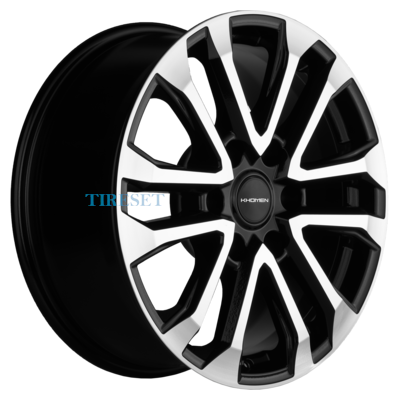 Khomen Wheels 7,5x18/6x114,3 ET38 D67,1 KHW1805 (Mohave) Black-FP