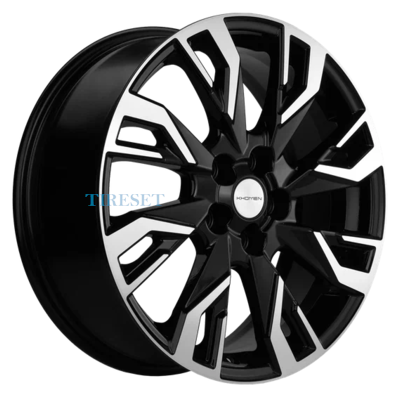 Khomen Wheels 7x18/5x114,3 ET38 D67,1 KHW1809 (Outlander) Black-FP