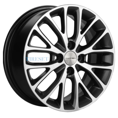 Khomen Wheels 6x15/4x100 ET46 D54,1 KHW1506 (Rio II) Gray-FP