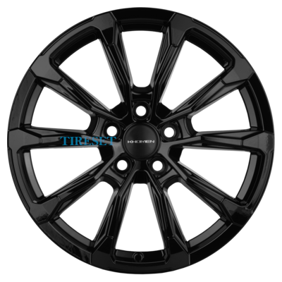 Диски Khomen Wheels 7,5x18/5x114,3 ET35 D66,1 KHW1808 (Koleos) Black на tireset.ru