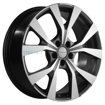 Khomen Wheels 7x19/5x114,3 ET45 D60,1 KHW1906 (Changan CS85 Coupe) Gray-FP