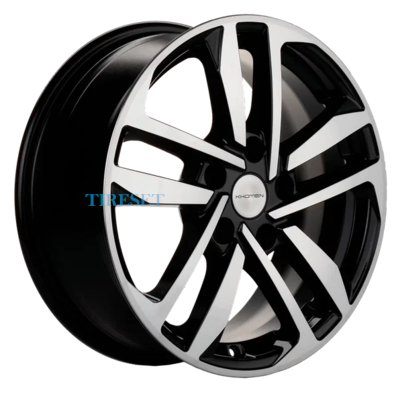 Khomen Wheels 6,5x16/5x115 ET41 D70,2 KHW1612 (Astra) Black-FP