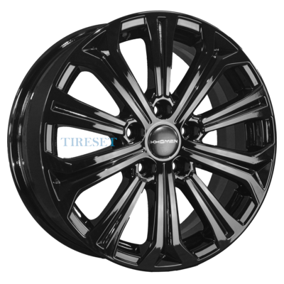 Khomen Wheels 6,5x16/5x114,3 ET45 D60,1 KHW1610 (Toyota/Suzuki) Black