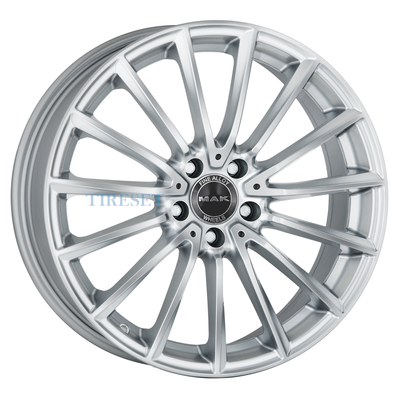 MAK 8x19/5x112 ET34 D66,6 Komet Silver