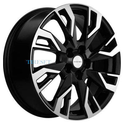 Диски Khomen Wheels 7x18/5x108 ET33 D60,1 KHW1809 (Chery Tiggo 4/Tiggo 7 Pro) Black-FP на tireset.ru