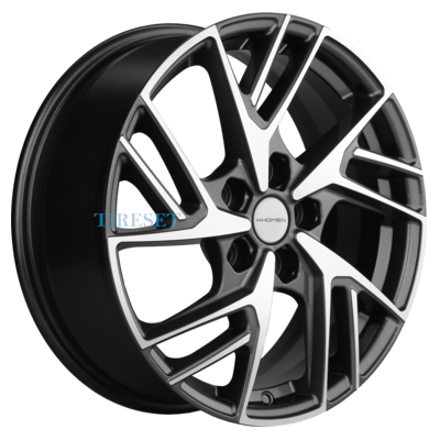 Khomen Wheels 6,5x17/5x114,3 ET45 D54,1 KHW1722 (Coolray) Gray-FP