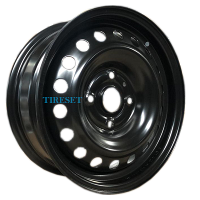 Диски ТЗСК 6x15/4x114,3 ET45 D66,1 Nissan Almera черный на tireset.ru