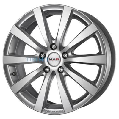 Диски MAK 8x17/5x114,3 ET40 D76 Iguan Silver на tireset.ru