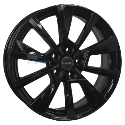 Khomen Wheels 7x18/5x114,3 ET37 D66,5 KHW1802 (Dargo/Jolion) Black