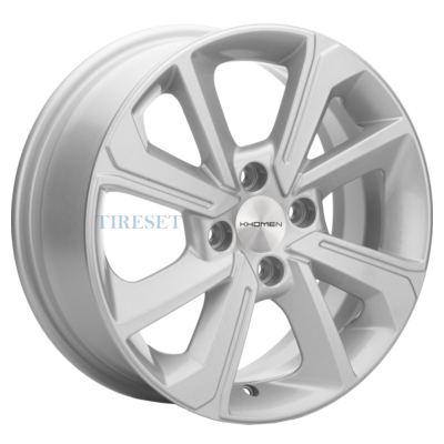 Khomen Wheels 6x15/4x98 ET36 D58,6 KHW1501 (Lada Granta) F-Silver