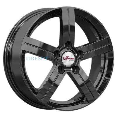 Диски iFree 6x16/5x112 ET43 D57,1 Оруэлл (КС911) BK на tireset.ru