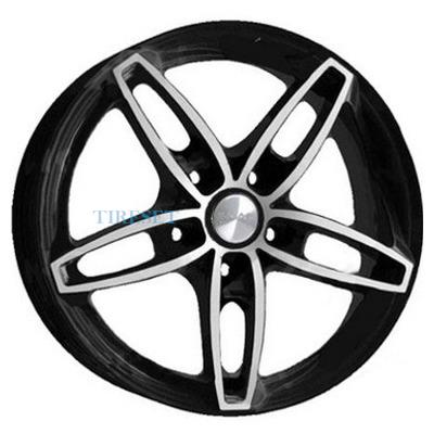 Скад 7x17/5x112 ET43 D57,1 Турин Алмаз (АРС 014 black)