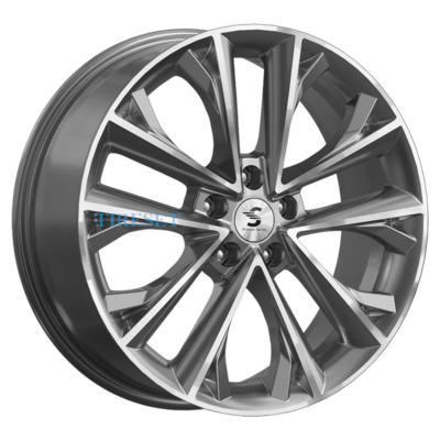 Premium Series 7x18/5x114,3 ET38 D67,1 КР012 (Outlander) Diamond Gloss Graphite