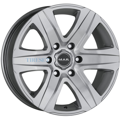 MAK 8,50x20/6x139,7 ET30 D100,1 Stone 6 Silver