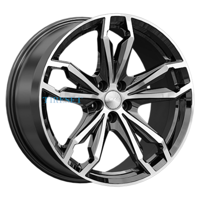 Диски СКАД 9x19/5x120 ET45 D74,1 Гранада (КЛ1094) Алмаз на tireset.ru