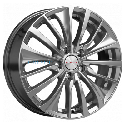 KиK 6,5x17/4x100 ET41 D60,1 Flanker-оригинал (КС751) Дарк платинум