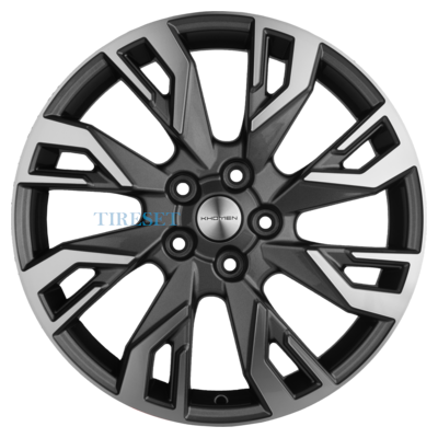 Диски Khomen Wheels 7x18/5x110 ET35 D67,1 KHW1809 (CS75 Plus) Gray-FP на tireset.ru