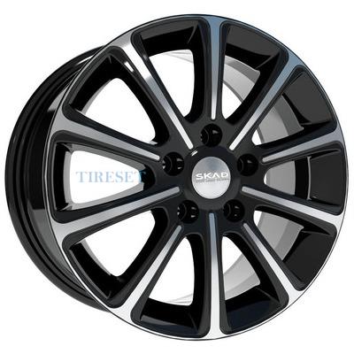 Скад 6,5x16/5x114,3 ET45 D60,1 Милан Алмаз (АРС 014 black)