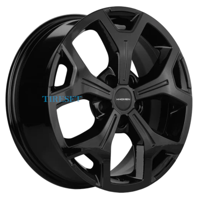 Khomen Wheels 6,5x17/5x108 ET33 D60,1 KHW1710 (Chery tiggo 7pro) Black