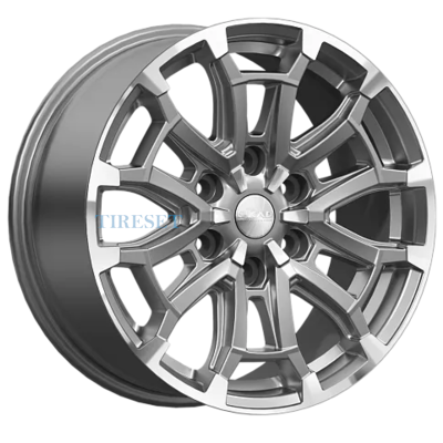 Скад 8x18/6x139,7 ET30 D106,1 Авилис Алмаз графит