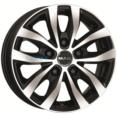 MAK 7x17/5x120 ET60 D65,1 Load 5 Ice Black