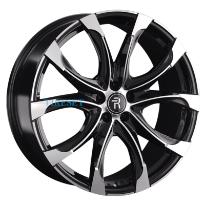 Replay 9,5x22/5x120 ET49 D72,6 LR54 BKF (конус, LR002)