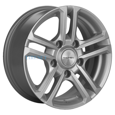 Диски Khomen Wheels 6,5x16/5x139,7 ET40 D98,5 KHW1602 (Niva 4x4) F-Silver на tireset.ru
