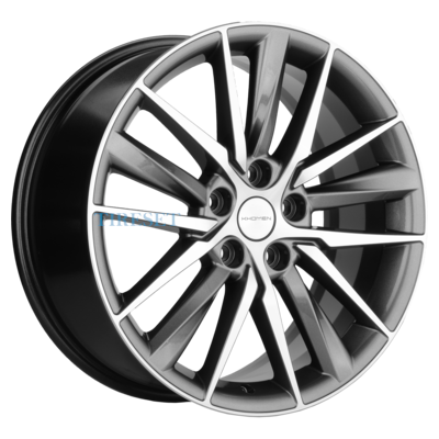Khomen Wheels 8x18/5x114,3 ET45 D60,1 KHW1807 (Geely Atlas/Atlas Pro/Lifan Myway) Gray-FP