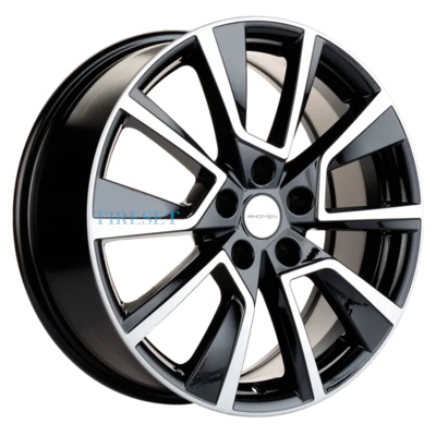 Khomen Wheels 7x18/5x114,3 ET48 D56,1 KHW1802 (Forester) Black-FP
