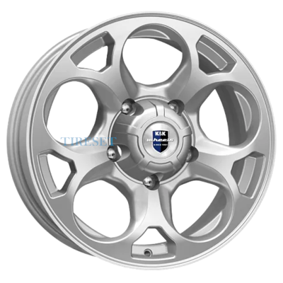 KиK 7x16/5x139,7 ET35 D108,5 Линкс (КС1057) Сильвер
