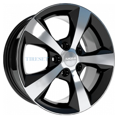 Диски Скад 7x16/5x108 ET50 D63,35 Кельн графит на tireset.ru