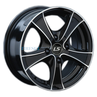 Диски LS 6x14/4x108 ET37,5 D73,1 801 BKF на tireset.ru