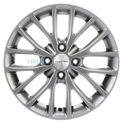 Khomen Wheels 6x15/4x100 ET37 D60,1 KHW1506 (XRay) G-Silver