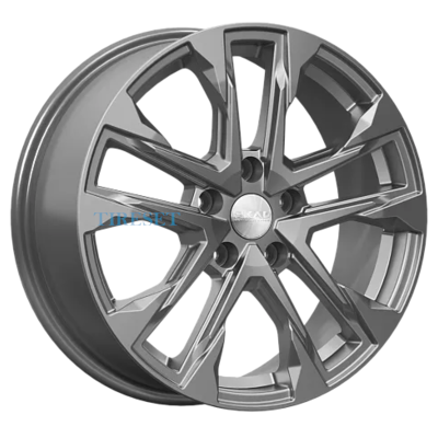 Скад 7x17/5x114,3 ET37 D66,6 Атакор Алмаз графит