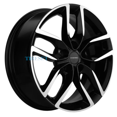 Khomen Wheels 6,5x17/5x108 ET43 D65,1 KHW1708 (DFM AX 7) Black-FP