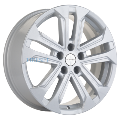 Диски Khomen Wheels 7x18/5x112 ET43 D57,1 KHW1803 (Kodiaq/Tiguan) F-Silver на tireset.ru