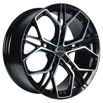 INCH 8x18/5x114,3 ET40 D67,1 FA8534 Gloss Black Machined Face (ZJH)