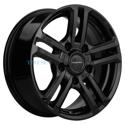 Диски Khomen Wheels 6,5x16/5x139,7 ET40 D98,5 KHW1602 (Niva 4x4) Black (под ORG) на tireset.ru
